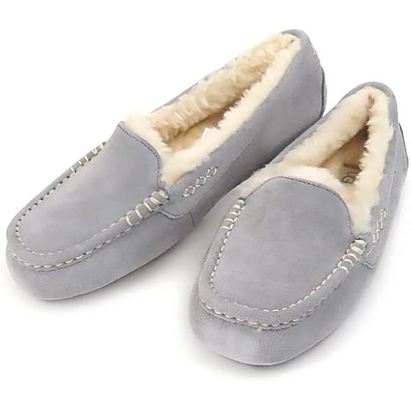 ほぼ新品★アグオーストラリア UGG ローファー モカシン グレー24cm 楽天市場】アグオーストラリア UGG Australia ローファー モカシン